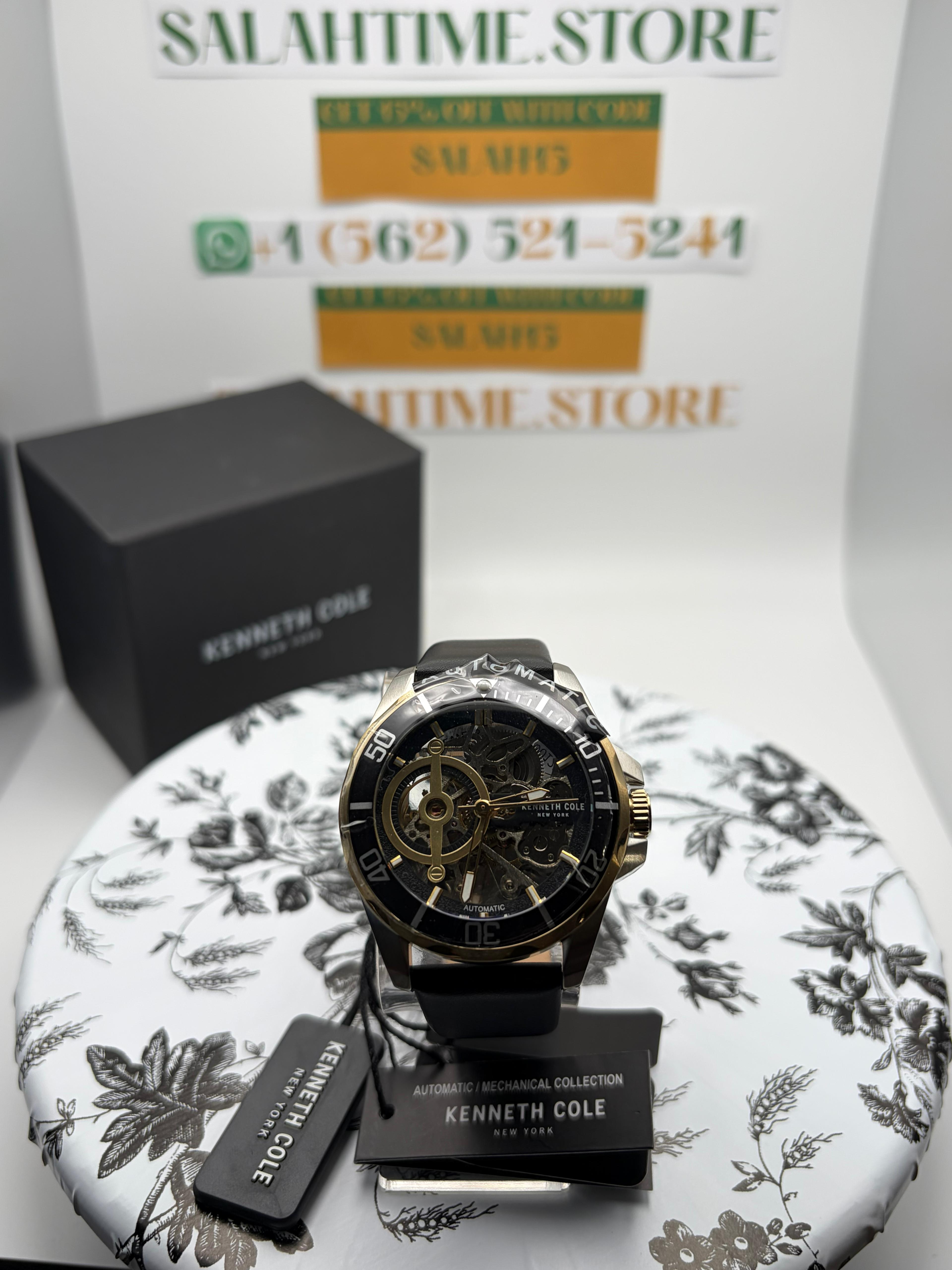 KENNETH COLE SKELETON AUTOMATIC WATCH